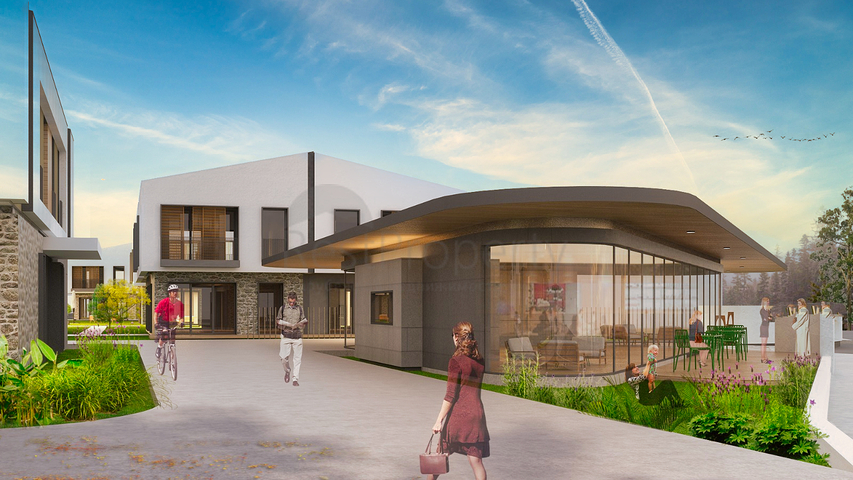 5+1-Villen in einem Komplex in der Region Doshemealty - Antalya