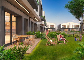 5+1-Villen in einem Komplex in der Region Doshemealty - Antalya