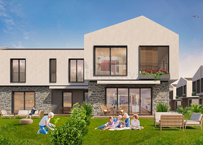 5+1-Villen in einem Komplex in der Region Doshemealty - Antalya