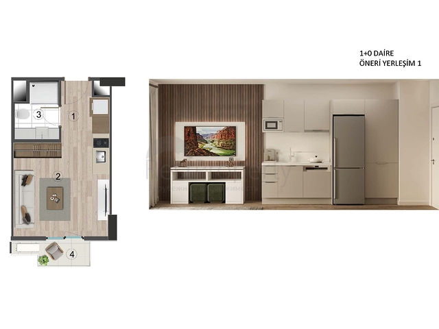 Investitionsprojekt im Bezirk Kepez - Antalya 