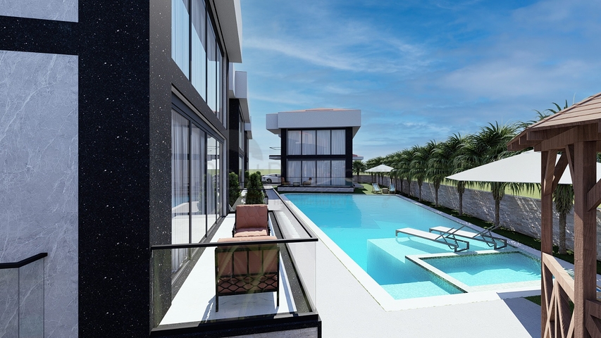 4+1-Villen im Stadtteil Kemer - Antalya