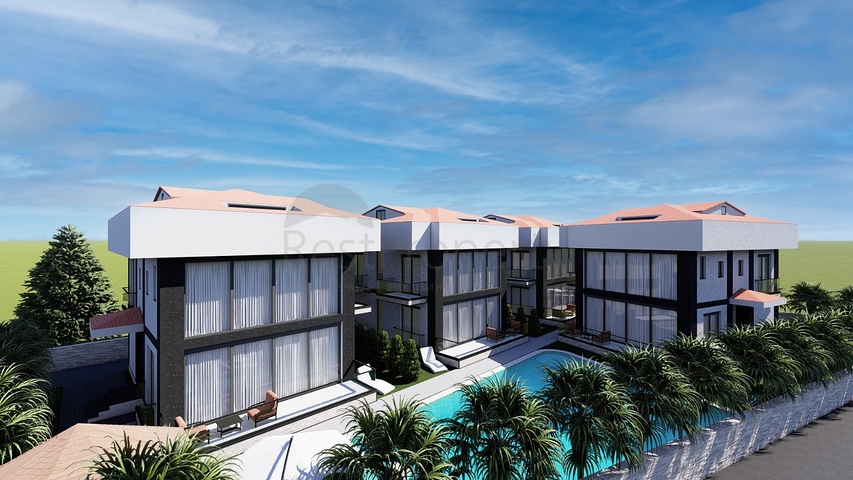 4+1-Villen im Stadtteil Kemer - Antalya