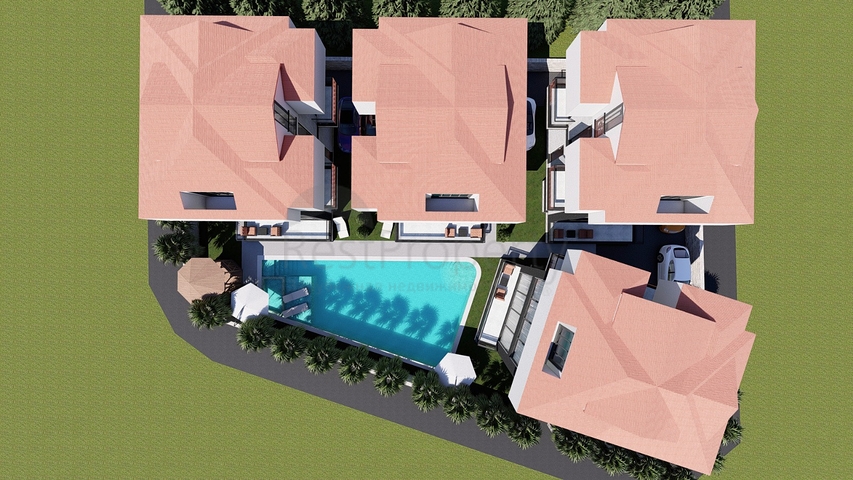 4+1-Villen im Stadtteil Kemer - Antalya