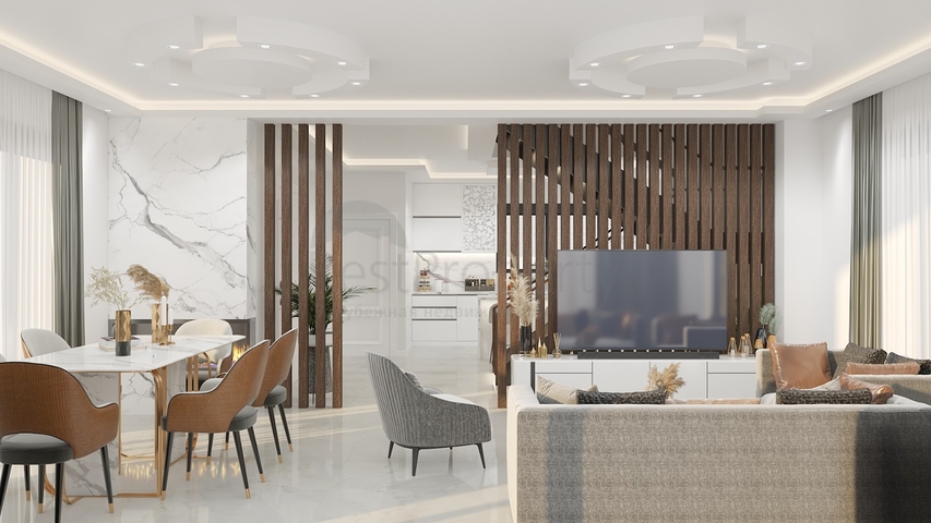 4+1-Villen im Stadtteil Kemer - Antalya