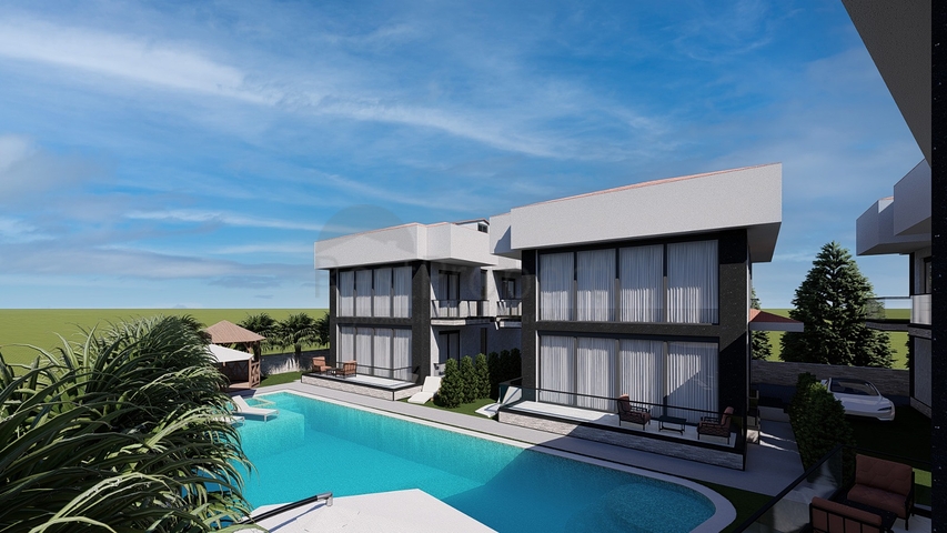 4+1-Villen im Stadtteil Kemer - Antalya