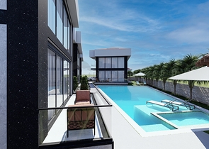 4+1-Villen im Stadtteil Kemer - Antalya