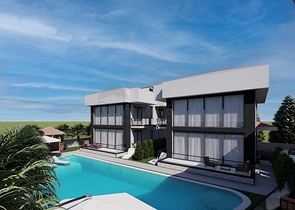 4+1-Villen im Stadtteil Kemer - Antalya