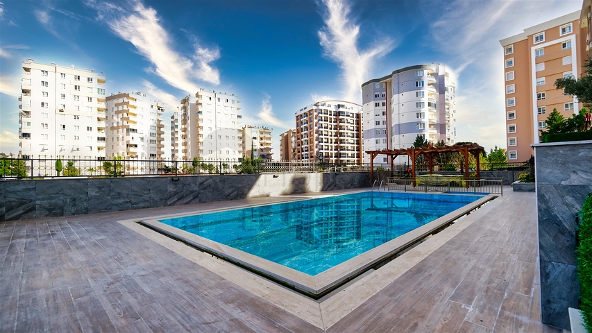 Apartments mit 1+1 Grundriss im Wohnbezirk Sarysu - Antalya 