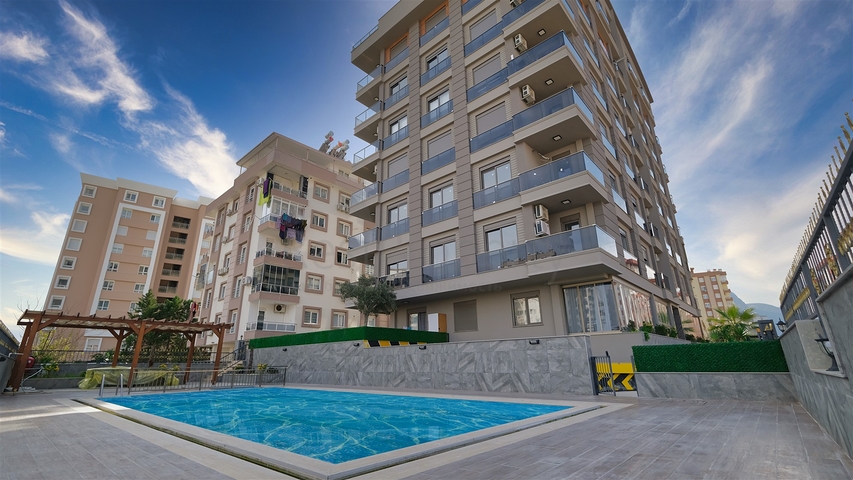 Apartments mit 1+1 Grundriss im Wohnbezirk Sarysu - Antalya 