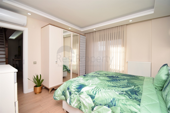 5+1 Duplex-Wohnung in der Nachbarschaft von Yenigün - Antalya