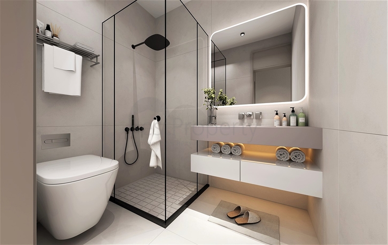 Apartments mit 1+1 und 2+1 Grundrissen in der Region Doshemealty - Antalya