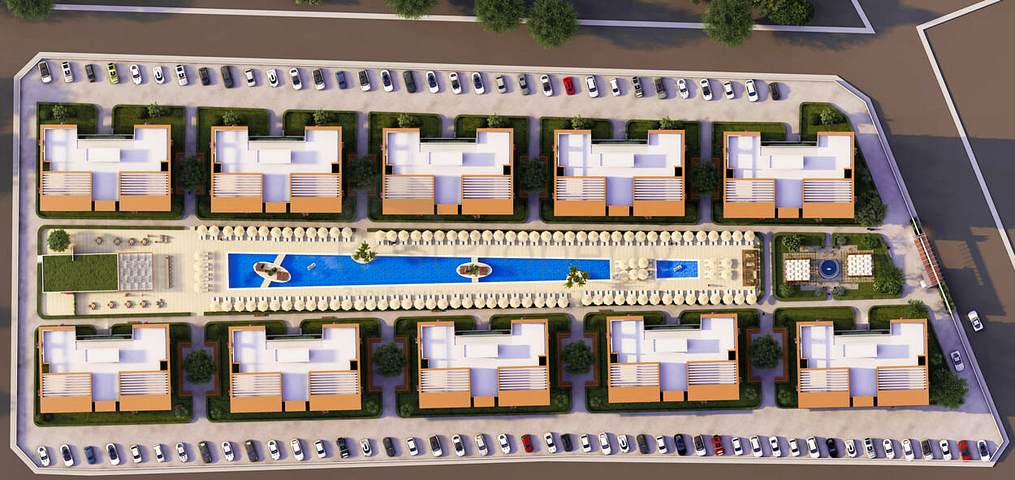 Apartments mit 1+1 und 2+1 Grundrissen in der Region Doshemealty - Antalya