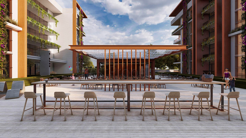 Apartments mit 1+1 und 2+1 Grundrissen in der Region Doshemealty - Antalya