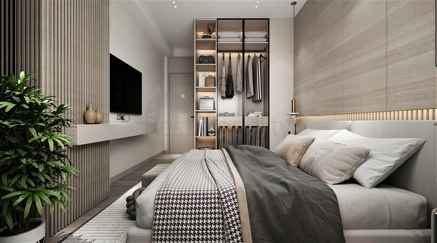 Apartments mit 1+1 und 2+1 Grundrissen in der Region Doshemealty - Antalya