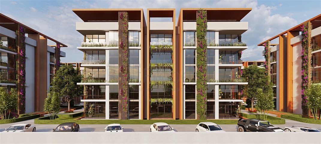 Apartments mit 1+1 und 2+1 Grundrissen in der Region Doshemealty - Antalya