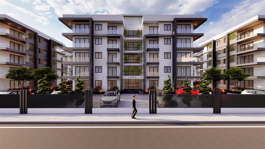 2+1 und 3+1 Wohnungen in der exklusiven Gegend von Antalya