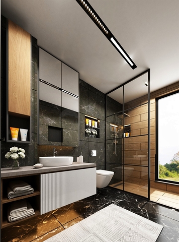 Villa mit 5+2 Grundrissen im Stadtteil Mollayusuf - Antalya