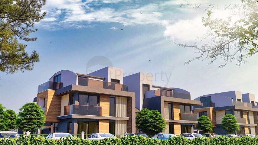 Villa mit 5+2 Grundrissen im Stadtteil Mollayusuf - Antalya