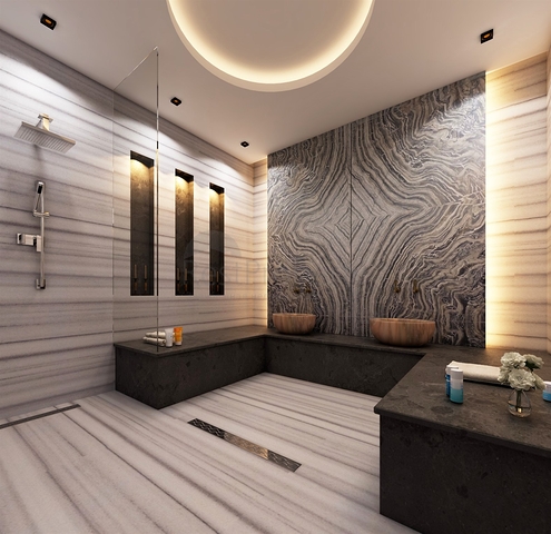 Villa mit 5+2 Grundrissen im Stadtteil Mollayusuf - Antalya