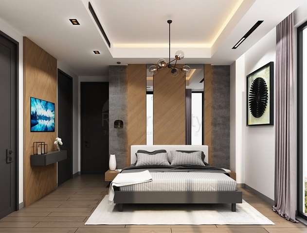 Villa mit 5+2 Grundrissen im Stadtteil Mollayusuf - Antalya