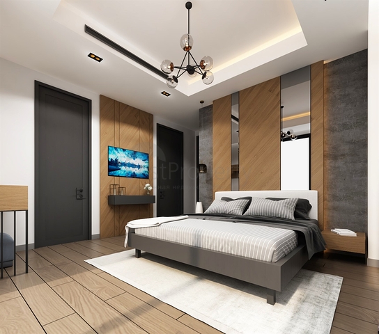 Villa mit 5+2 Grundrissen im Stadtteil Mollayusuf - Antalya