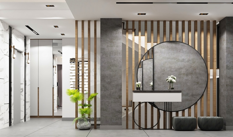 Villa mit 5+2 Grundrissen im Stadtteil Mollayusuf - Antalya