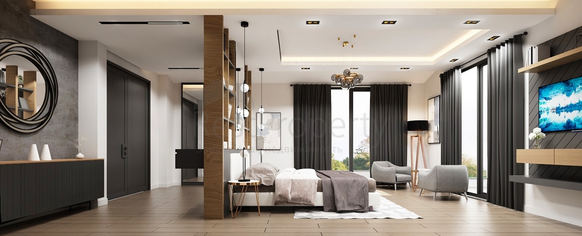 Villa mit 5+2 Grundrissen im Stadtteil Mollayusuf - Antalya