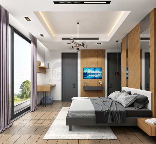 Villa mit 5+2 Grundrissen im Stadtteil Mollayusuf - Antalya