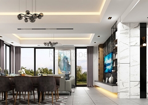 Villa mit 5+2 Grundrissen im Stadtteil Mollayusuf - Antalya