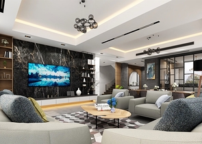 Villa mit 5+2 Grundrissen im Stadtteil Mollayusuf - Antalya