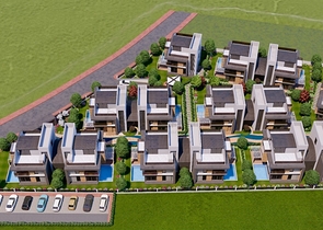 Villa mit 5+2 Grundrissen im Stadtteil Mollayusuf - Antalya