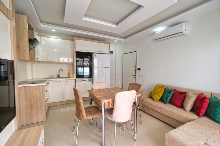 1+1 Wohnung im Stadtteil Kundu - Antalya 