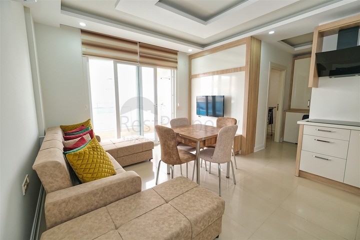 1+1 Wohnung im Stadtteil Kundu - Antalya 