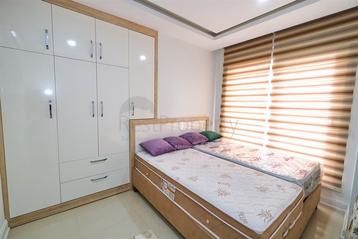 1+1 Wohnung im Stadtteil Kundu - Antalya 