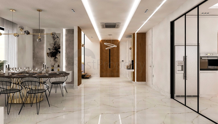 4+1-Villa in der Region Doshemealty - Antalya 