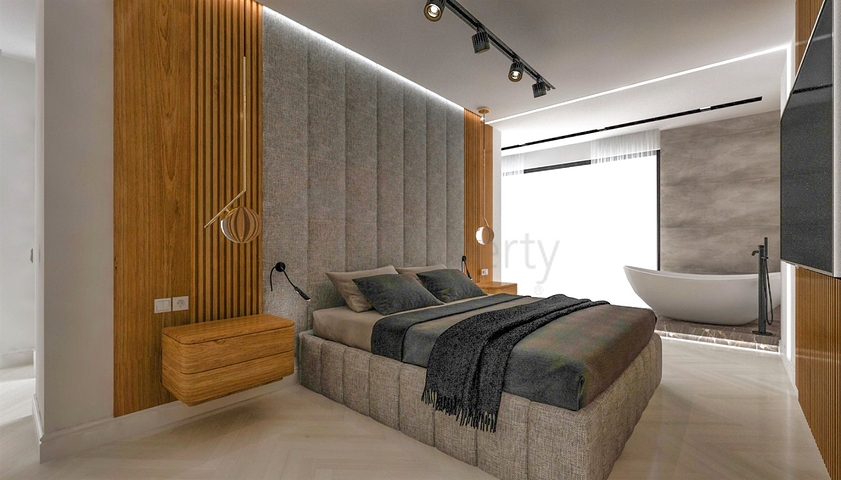 4+1-Villa in der Region Doshemealty - Antalya 