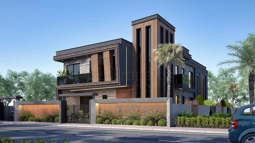 4+1-Villa in der Region Doshemealty - Antalya 