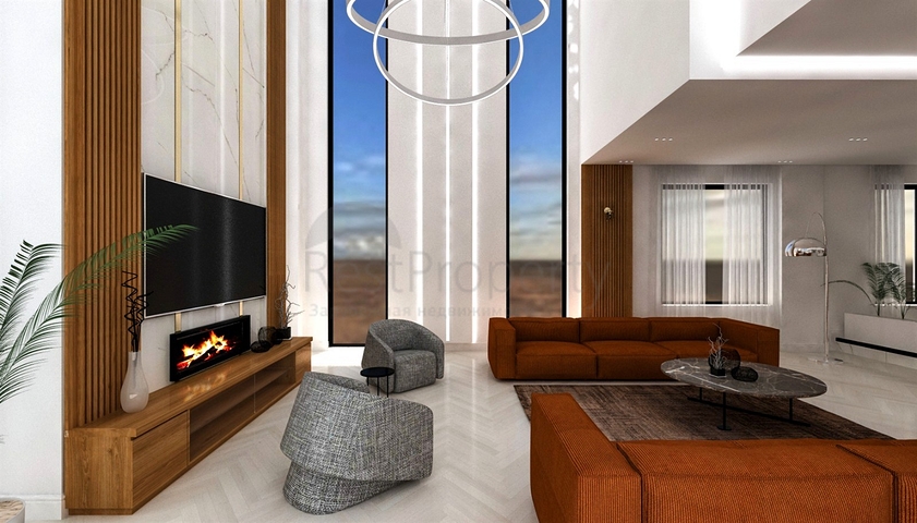 4+1-Villa in der Region Doshemealty - Antalya 