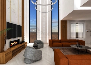 4+1-Villa in der Region Doshemealty - Antalya 