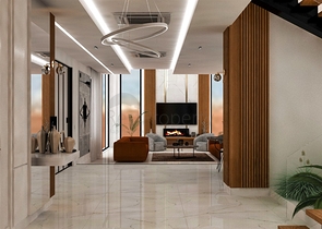 4+1-Villa in der Region Doshemealty - Antalya 