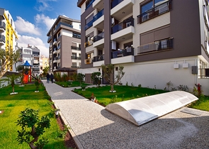 4+1 Wohnungen im Wohnbezirk Kyzyltoprak - Antalya 