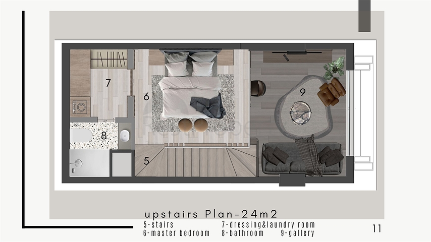 Apartments mit 1+1 Grundriss im Stadtteil Kepez - Antalya 