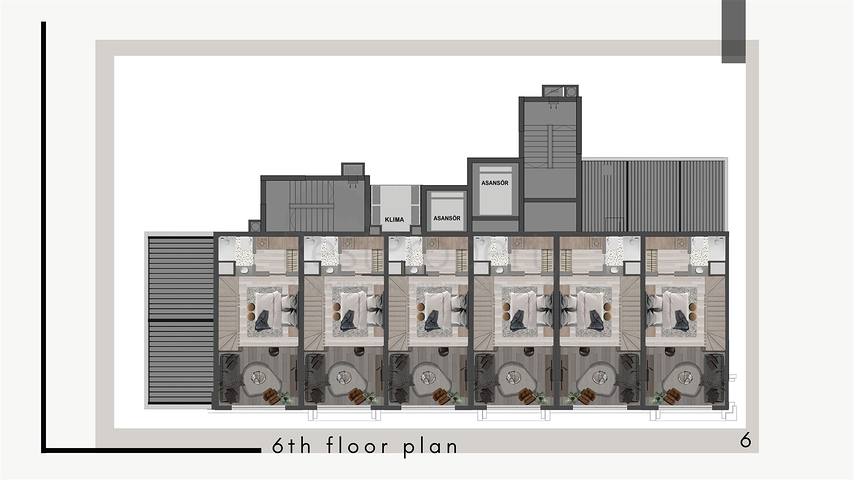 Apartments mit 1+1 Grundriss im Stadtteil Kepez - Antalya 