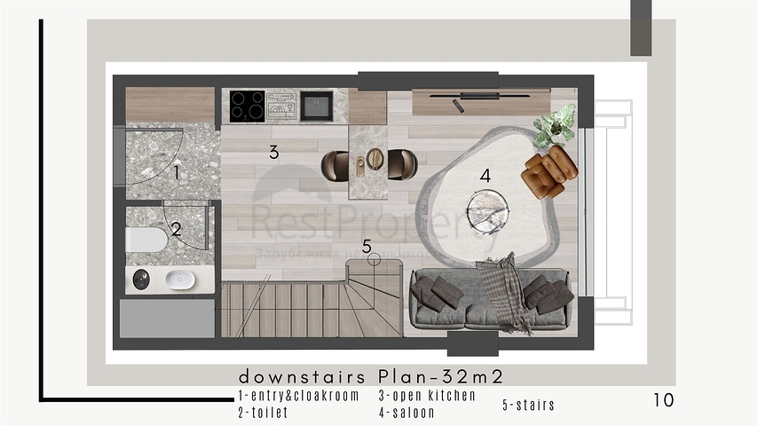 Apartments mit 1+1 Grundriss im Stadtteil Kepez - Antalya 