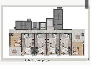Apartments mit 1+1 Grundriss im Stadtteil Kepez - Antalya 