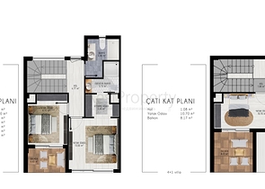4+1 Wohnung in Altyntasch - Antalya 