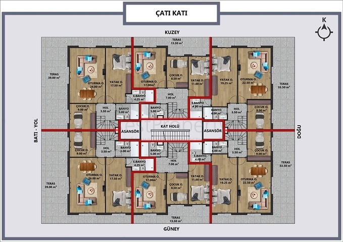 Investitionsprojekt im Zentrum von Antalya  