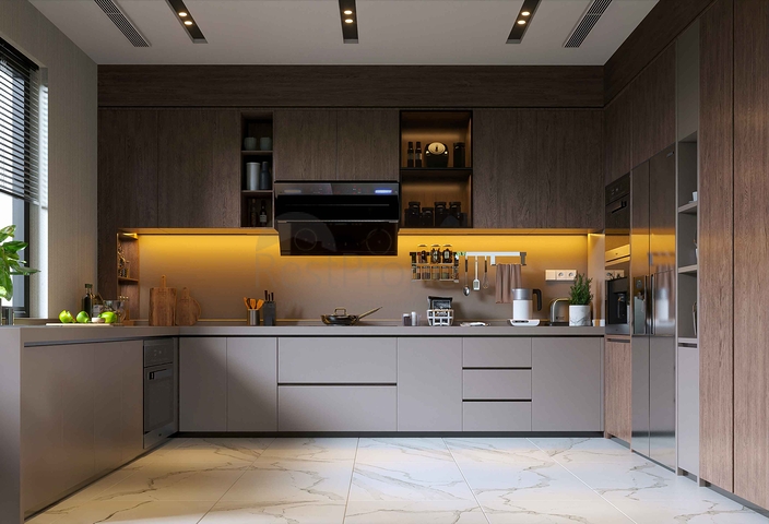 4+1-Villen im Stadtteil Doshemealty - Antalya 