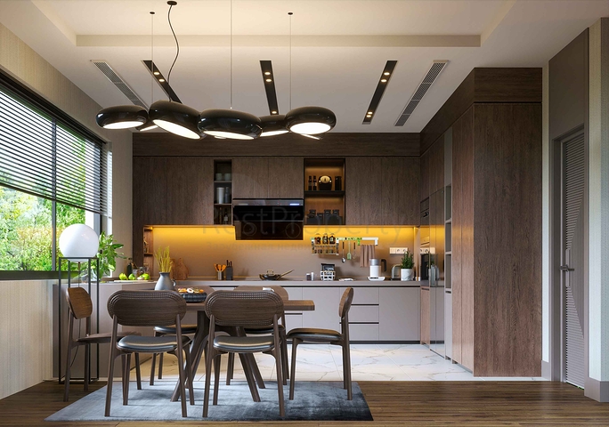 4+1-Villen im Stadtteil Doshemealty - Antalya 