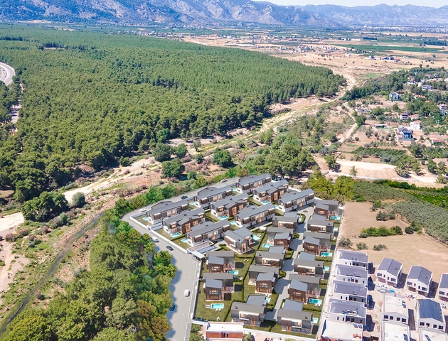 4+1-Villen im Stadtteil Doshemealty - Antalya 